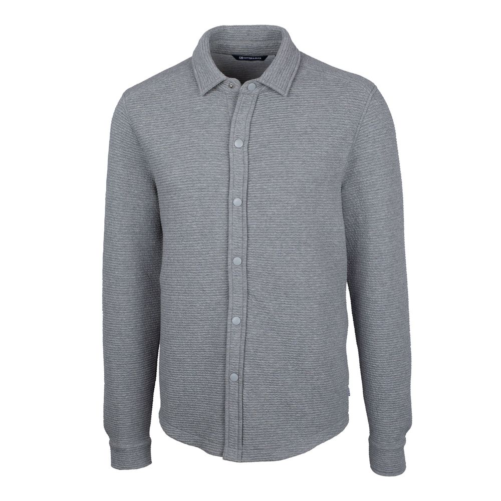 NWT Cutter & Buck Polished Heather Big & Tall Coastal Shirt Jacket